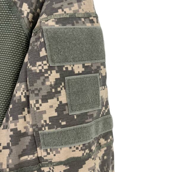 Massif Halo Flame Resistant Army Combat Shirt Mens Size Large Green Camo - Picture 4 of 8